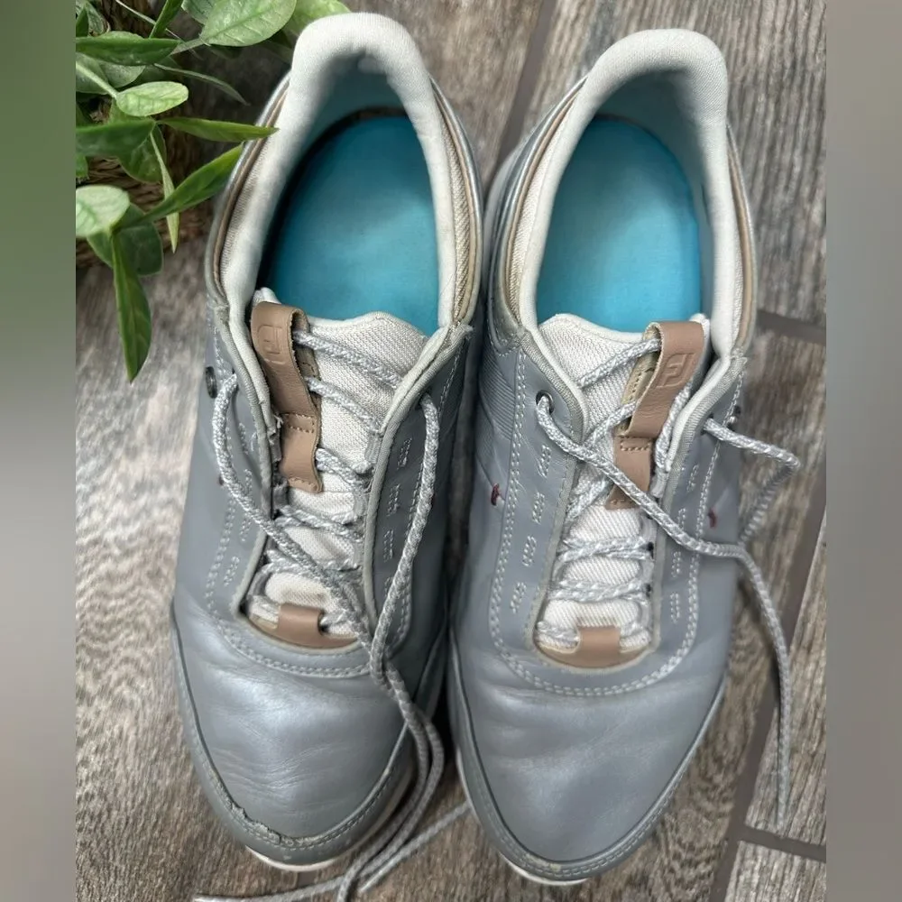 FootJoy Silver Stratos Spikeless Golf Shoes